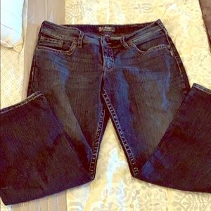 Silver jeans, suki surplus.